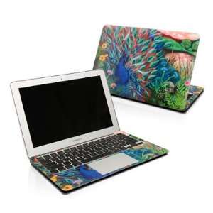  Coral Peacock Design Skin Decal Sticker for Apple MacBook 