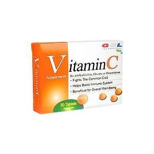  Vitamin C   Fights The Common Cold, 30 tabs Health 