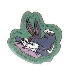  Warner Brothers Looney Tunes Bugs Bunny I Love to Sleep 