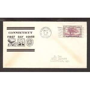   (44) First Day Cover; Connecticut First Day Cover 