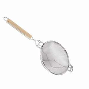  Double Fine Mesh Strainer, 13 3/4 Inch, Reinforced 