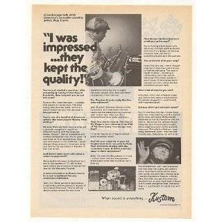 1976 Roy Clark Backstage Interview Kustom Amp Print Ad (Music 