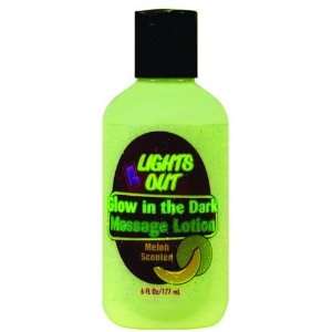  Lights out glow in the dark lotion   melon Health 