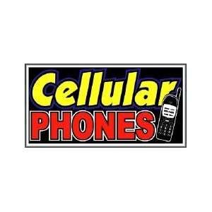  Cellular Phones Backlit Sign 20 x 36