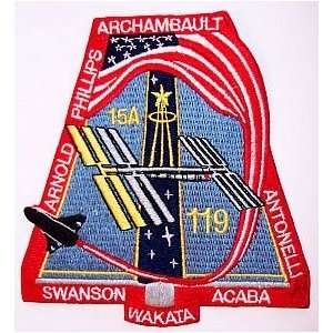  STS 119 Mission Patch Arts, Crafts & Sewing