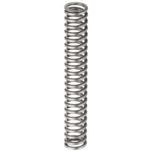 Music Wire Compression Spring, Steel, Inch, 0.48 OD, 0.074 Wire Size 
