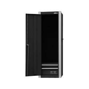  Mountain (MTNTBS8102XBLACK) 72 2 Drawer Side Cabinet 