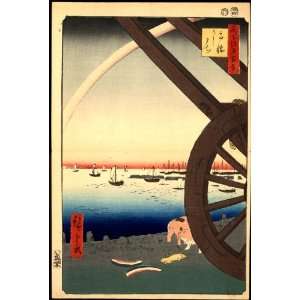  Japanese Print Takanawa ushimachi.