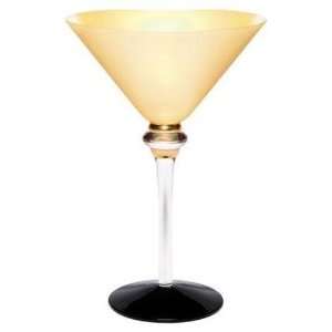  Alan Lee Martini Glass   Gold Sienna 