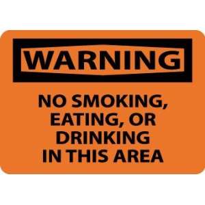  SIGNS NO SMOKING, EATING, OR DRINKING IN THIS