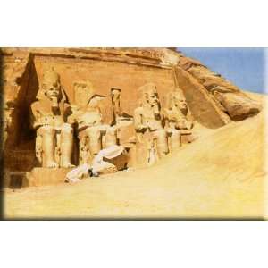 Abu Simbel 16x10 Streched Canvas Art by Bridgman, Frederick Arthur