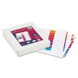  Ready Index Multicolor Table of Contents Dividers, 8 Tab 