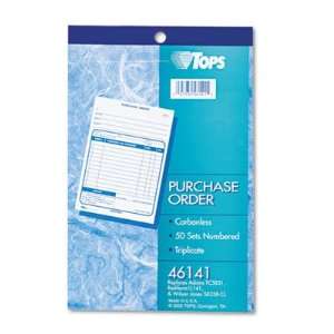  TOP46146 BOOK,PUR ORD,LTR,2PT,NCR