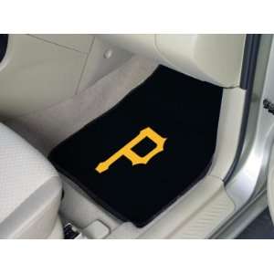 Pittsburgh Pirates 4 Piece MLB Auto/Car Floor Mat  Sports 