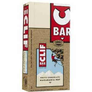  Clif Bar Energy Bars    White Chocolate Macadamia    12 Pk 