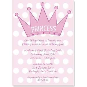  Princess Crown Party Invitations Toys & Games