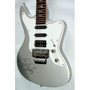   Autographed Signed Guitar & Exact Video Proof & PSA 