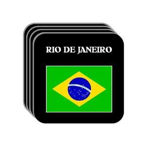  Brazil   RIO DE JANEIRO Set of 4 Mini Mousepad Coasters 