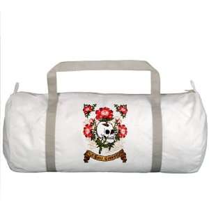  Gym Bag Love Grows Flowers And Skull 