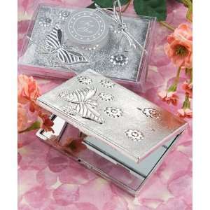   Elegant butterfly design mirror compact favors