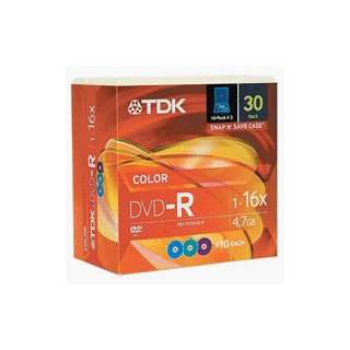  TDK DVD R47FFSP30 30 Pack of DVD R Electronics