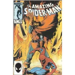  THE AMAZING SPIDERMAN COMIC BOOK NO 261 