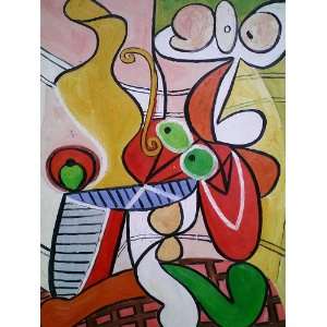  Repro Oil Painting of Picassos Abstract Bright Face 20 