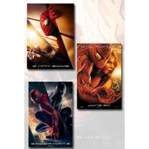  SPIDERMAN 1, 2 & 3   Movie Poster Set