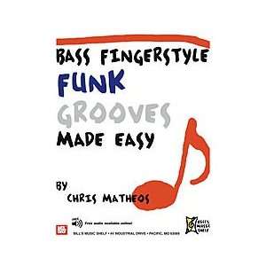  Bass Fingerstyle Funk Grooves Made Easy Musical 
