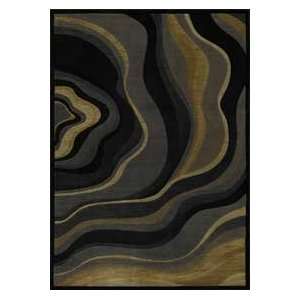  Dalyn Innovations IN4445 Black Contemporary 710 Area Rug 