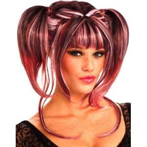  Pretty in Pink Pigtails Wig 