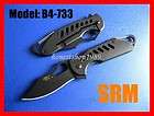 New Classic SANRENMU Steel Folding Pocket Knife SRM B4 733