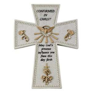  6 Resin Confirmation Confirmed in Christ Wall Cross 
