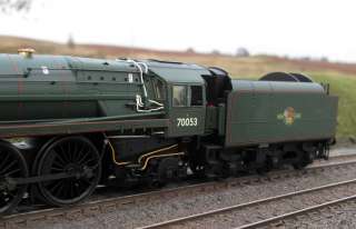 TMC Hornby Britannia Locomotive Moray Firth 70053 BR Green Late Crest 