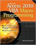 Microsoft Access 2010 VBA Richard Shepherd