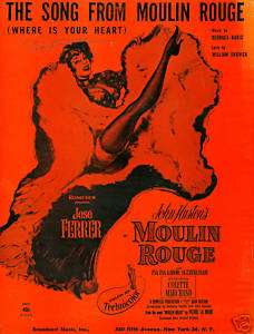 1953   Moulin Rouge   Jose Ferrer, Zsa Zsa Gabor  
