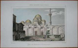 1860 print CHURCH OF CHRIST PANTOCRATOR, ISTANBUL (15)  