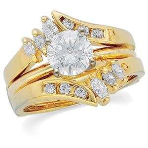   Ring Guard (0.375 Ct. tw.) in 14k Yellow Gold (0.375 Ct. tw.) Jewelry
