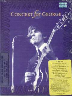 DVD SET CONCERT FOR GEORGE SEALED NEW LIVE TRIBUTE TO GEORGE 