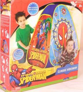 Marvels Amazing Spiderman Spidey Sense Classic Hideaway Play Tent Pop 