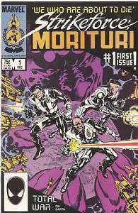 Strikeforce Morituri #1 21 (1986 89) F/VF *12 Issues*  