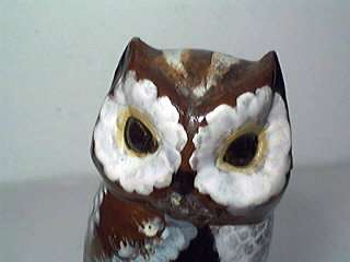 Thelma Frazier Winter WPA Pottery Owl Cleveland School  