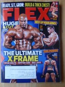 FLEX bodybuilding muscle mag/Toney Freeman/Anca 2 11  