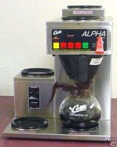 Wilbur Curtis Alpha 5DSL 3L/2U Automatic Coffee Brewer Maker Machine w 
