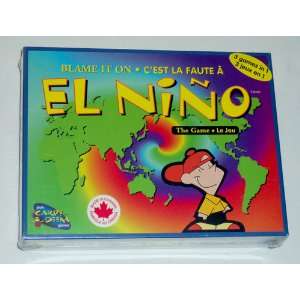    BLAME IT ON EL NINO   The Game (3 Games in 1) Toys & Games