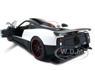   car model of Pagani Zonda Cinque White die cast car by Mondo Motors