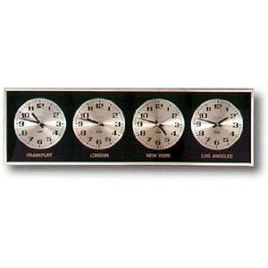  Franklin Analog 4 Time Zone Clock 12 Hour Dial MTZ 8A4 