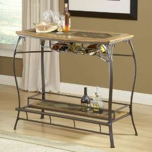  Hillsdale Furniture 4264 890 Lakeview Home Bar, Brown 