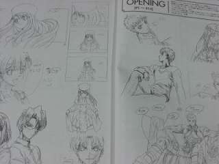 Fate/stay night Production Drawings type moon art book  