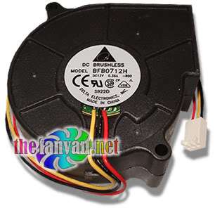 Delta BFB0712H 75MM Blower Server Fan New 3 pin connect  